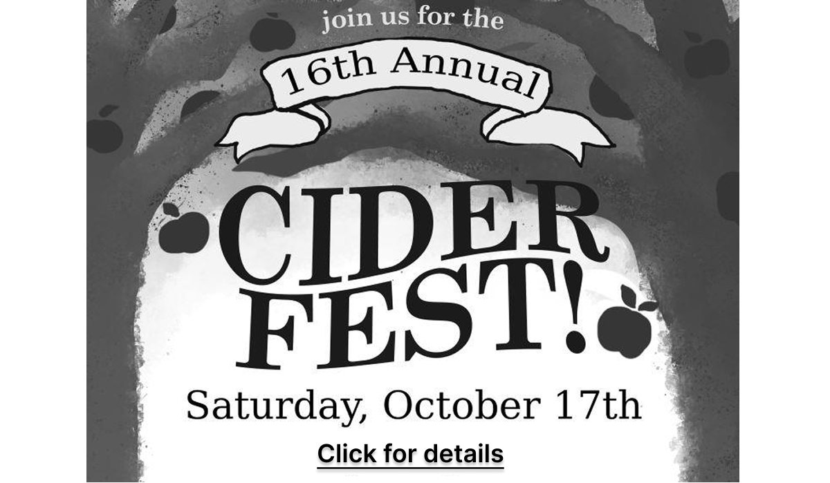 Cider Fest Banner